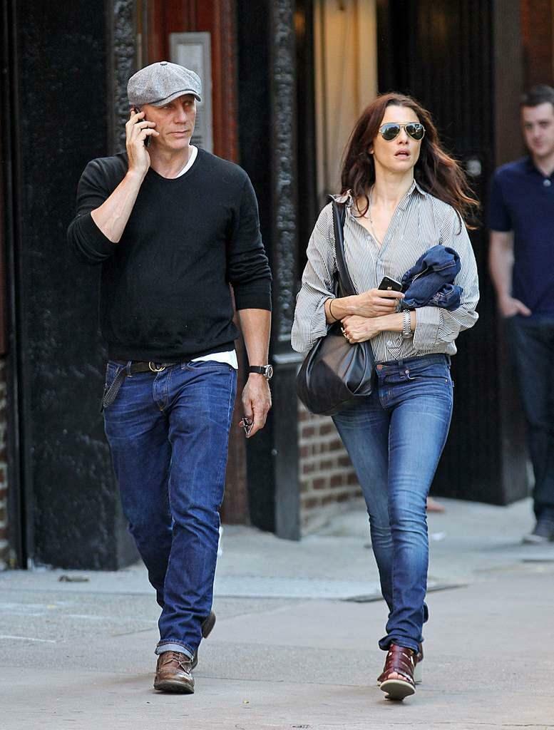 Daniel Craig og kona Rachel Wisz