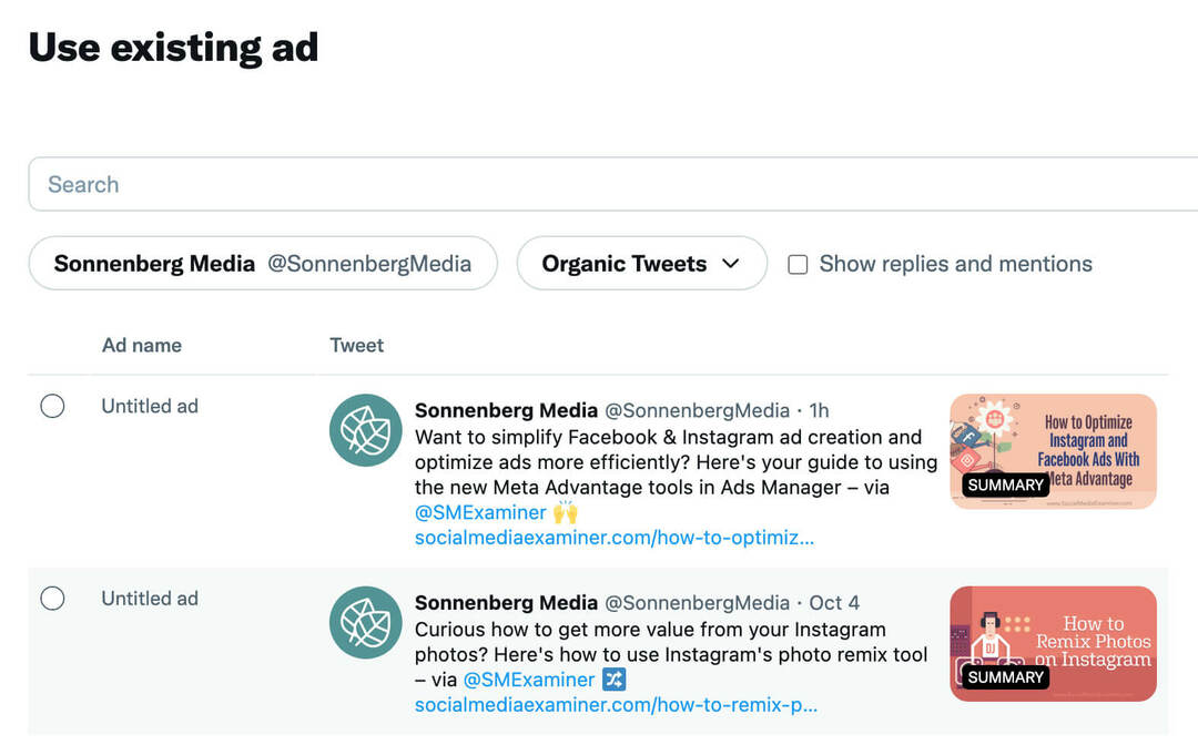 how-to-scale-twitter-ads-expand-your-target-audience-refresh-your-creative-assets-organic-tweets-add-to-ad-group-example-21