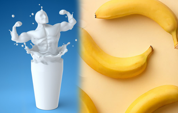 Hvordan lage et vekttap Banan og melke diett?