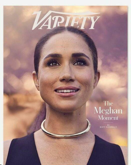 Meghan Markle var med på forsiden av magasinet Variety