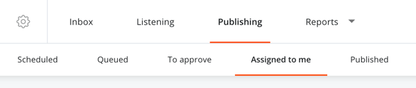 Se alle Agorapulse-innlegg som er tildelt deg i kategorien Publisering.
