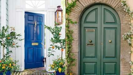 Hva er de innvendige dørfargene som brukes til innredning av hjemmet? Ideelle farger for innerdører
