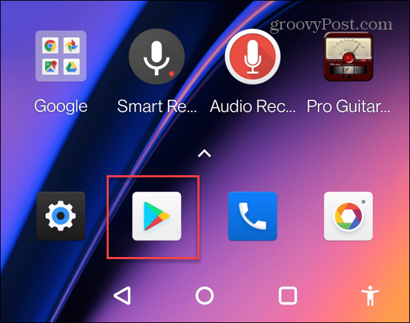 Google Play Store hvordan du oppdaterer apper på Android