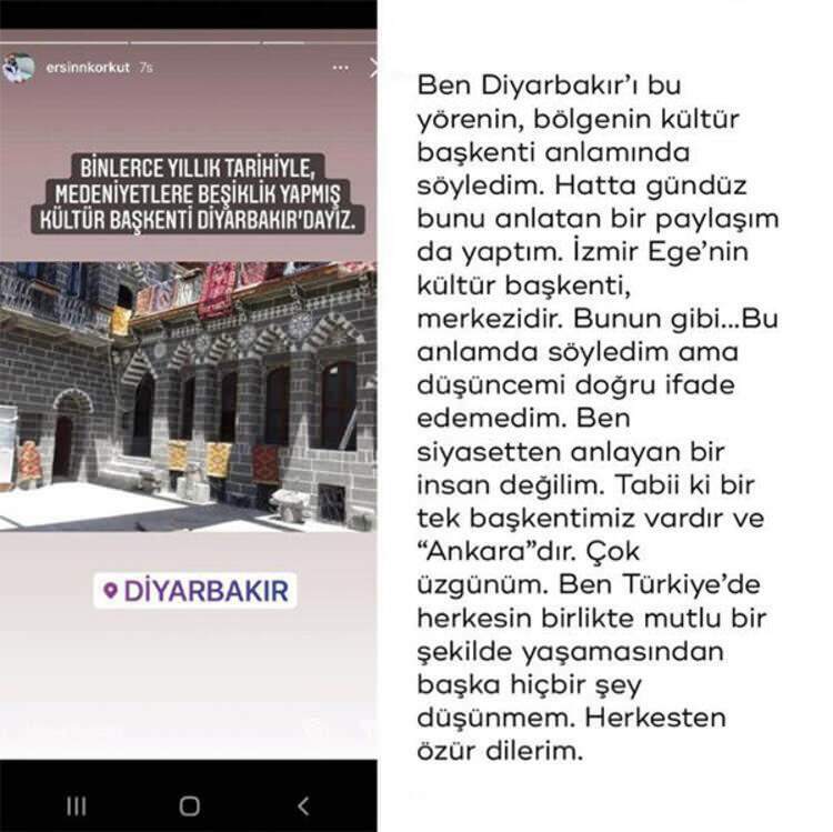 Det var en reaksjon! 'Diyarbakır' uttalelse av Ersin Korkut ...