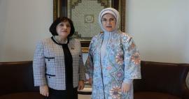 Emine Erdoğan deltok på den spesielle invitasjonen fra FN på 