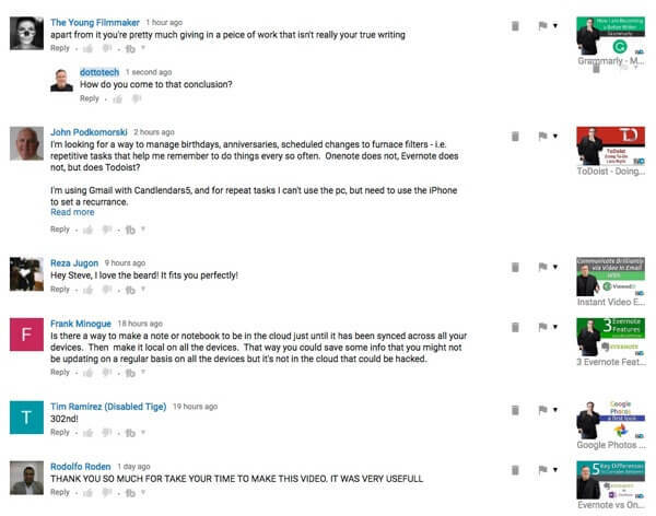 YouTubes nye kommentarfunksjoner tillater en mer dynamisk samtaletråd på videoer.