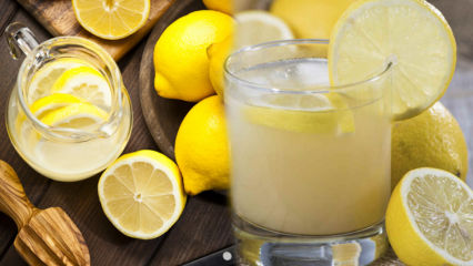 Hva skjer hvis vi regelmessig drikker sitronvann? Hva er fordelene med sitronsaft?
