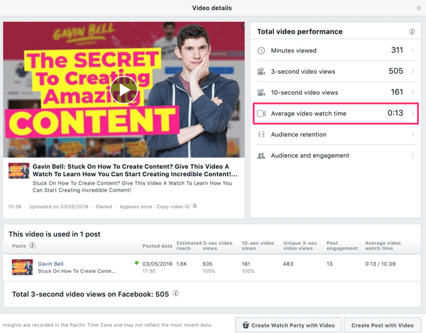 Bruk Facebook-videoannonser for å nå lokale kunder, trinn 6.