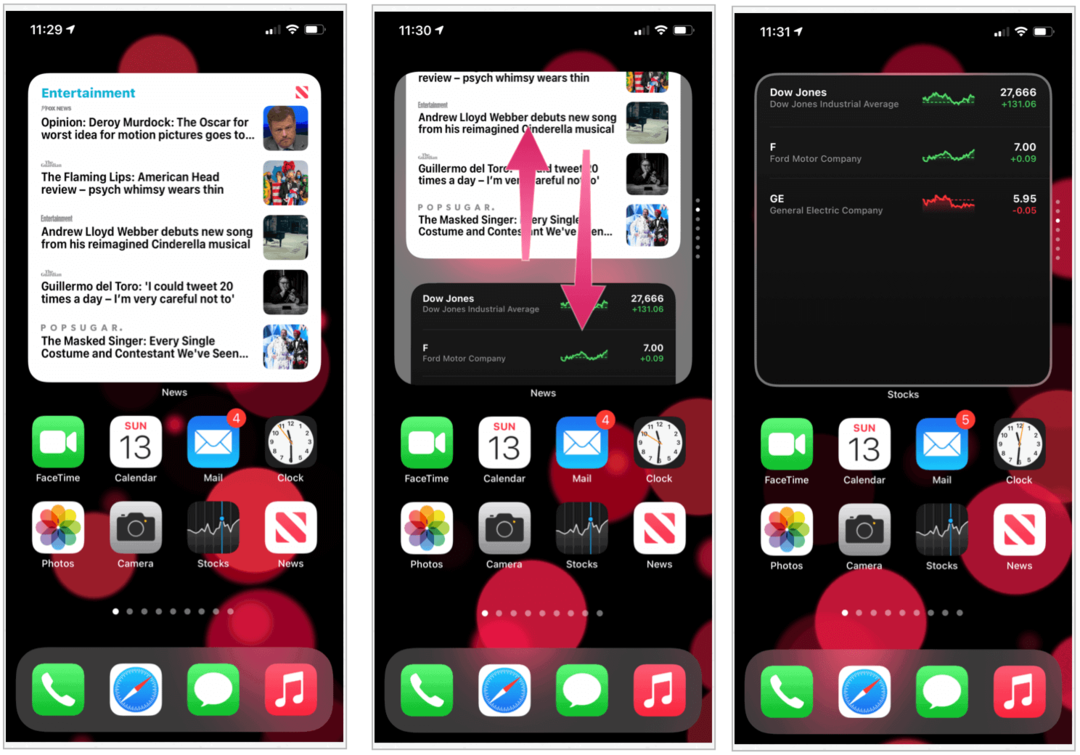 Bruker widgets i iOS 14 på iPhone