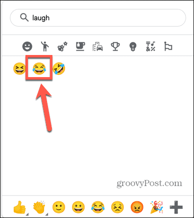 google docs velg emoji