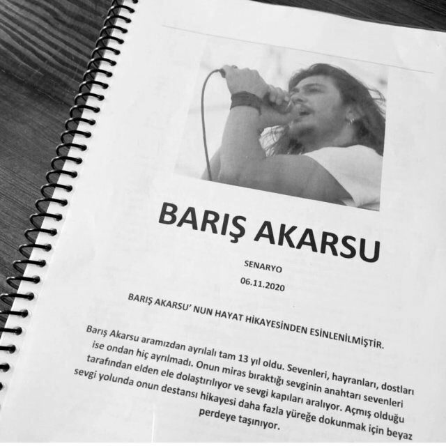 Livet til den avdøde artisten Barış Akarsu blir til en film ...