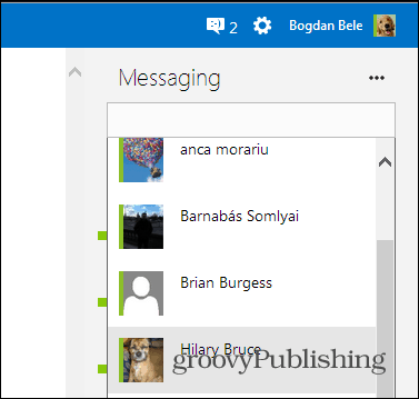 Skype HD Outlook installerte plugin-chat-søk