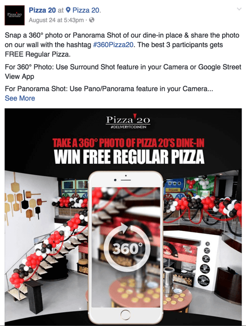 pizza 20 facebook 360 bilde