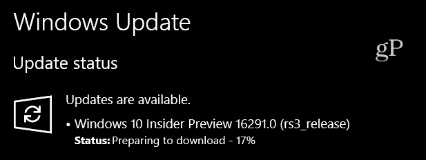 Microsoft gir ut Windows 10 Preview Build 16291 for PC