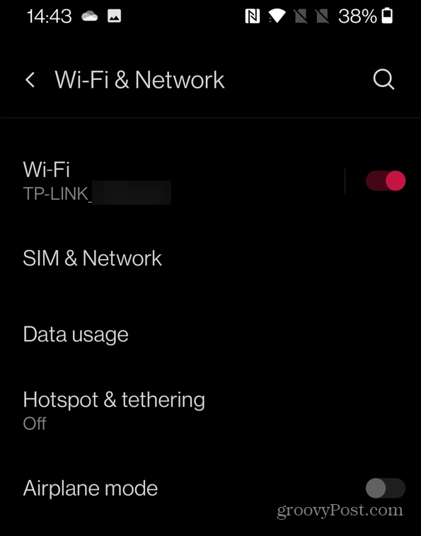 wi-fi og nettverk