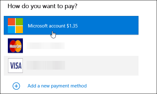 betalingsmetode
