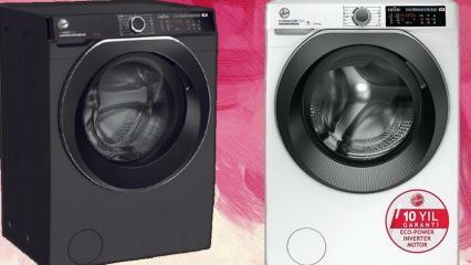 Hva er funksjonene til SHOCK Market Hoover vaskemaskin/tørketrommel? Er det mulig å kjøpe et Hoover-merkeprodukt?