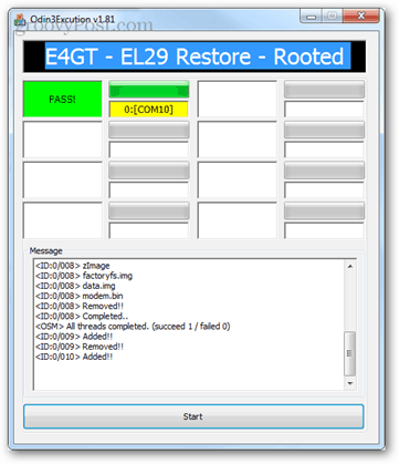 episk touch 4g el29 forankret installert