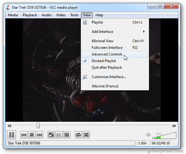 Ta skjermbilder i VLC Media Player