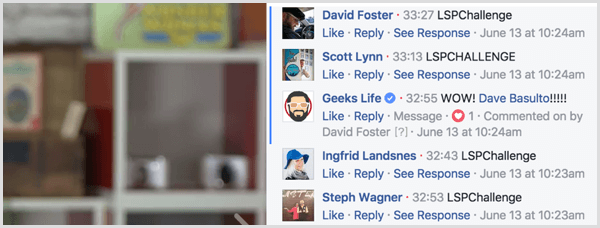 Facebook Live video bot for varsler