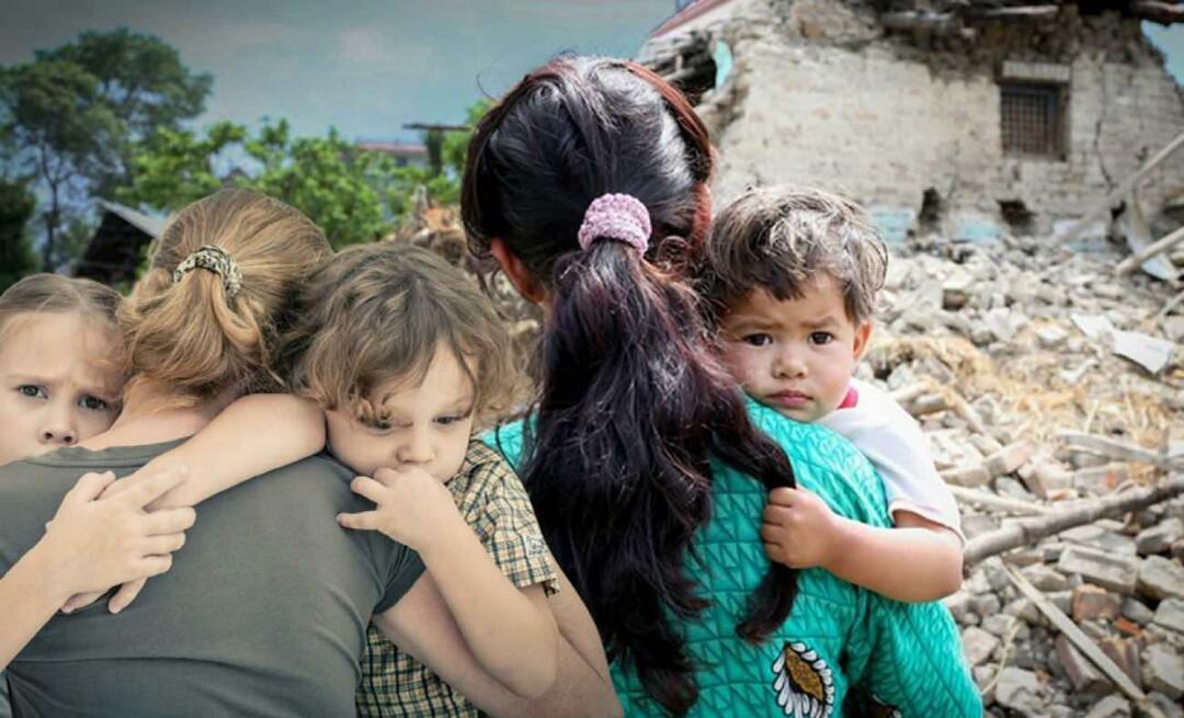 Hva er de psykologiske effektene av jordskjelvet på barn? Hvordan håndtere dem?