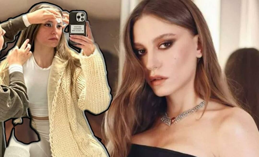 Serenay Sarikaya har delt! Den detaljen på telefondekselet rystet sosiale medier! Din pasient...