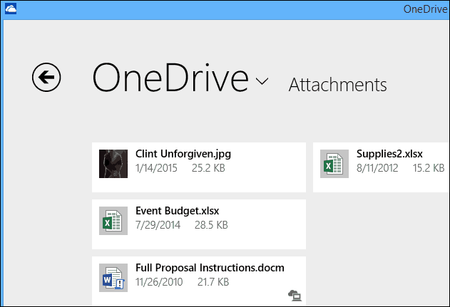 Mulighet for å lagre Outlook.com-vedlegg til OneDrive Official i dag