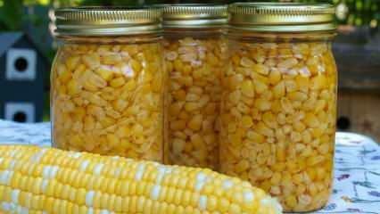 Hvordan lagres mais? De enkleste oppbevaringsmetodene for mais! Tilberedning av vintermais