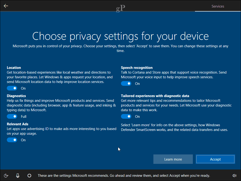 Hvor mye spionerer Windows 10 på deg?