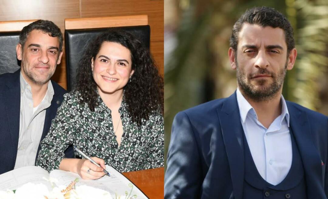 Gode ​​nyheter fra Dağhan Külegeç, Efe fra Kavak Yelleri! Gift med Tugba Aytas