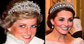 Den store hemmeligheten i Kate Middletons Lovers' Knot tiara! Den har gjemt seg i årevis, men...