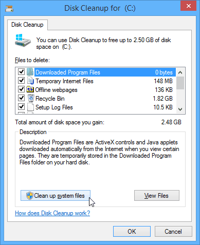 Opprydding av Windows 7 Service Pack
