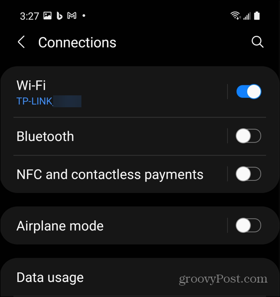 samsung galaxy wi-fi