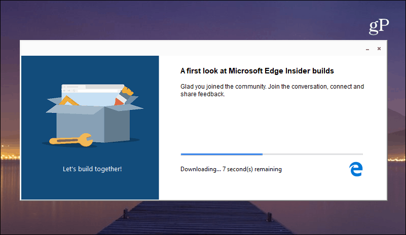 Installere Edge Chromium Windows 10