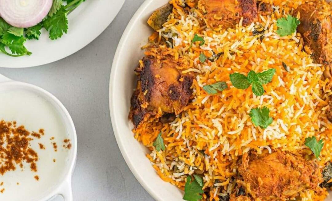 Hva er biryani-oppskriften? Hvordan lage biryani? En uunnværlig oppskrift fra indisk mat: Biryani