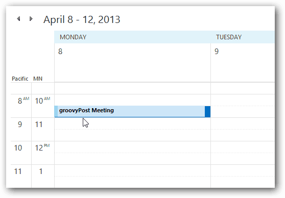 Slik legger du til ekstra tidssoner i Outlook 2010-kalenderen