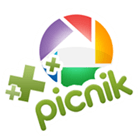Picasa Nettalbum + Picnik-logo