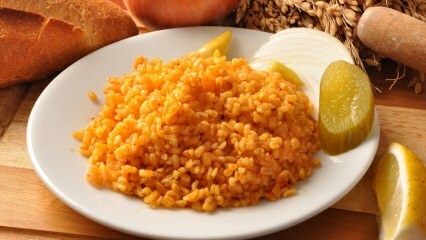 Hvordan lage den enkleste bulgur pilaf? Tipsene til bulgur pilaf