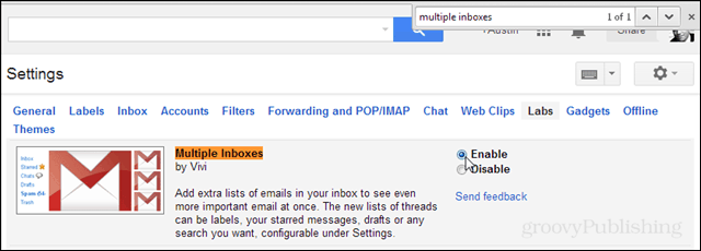 Gmail-laboratorier