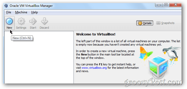 Hvordan installere Windows 8 virtuell maskin ved hjelp av VirtualBox