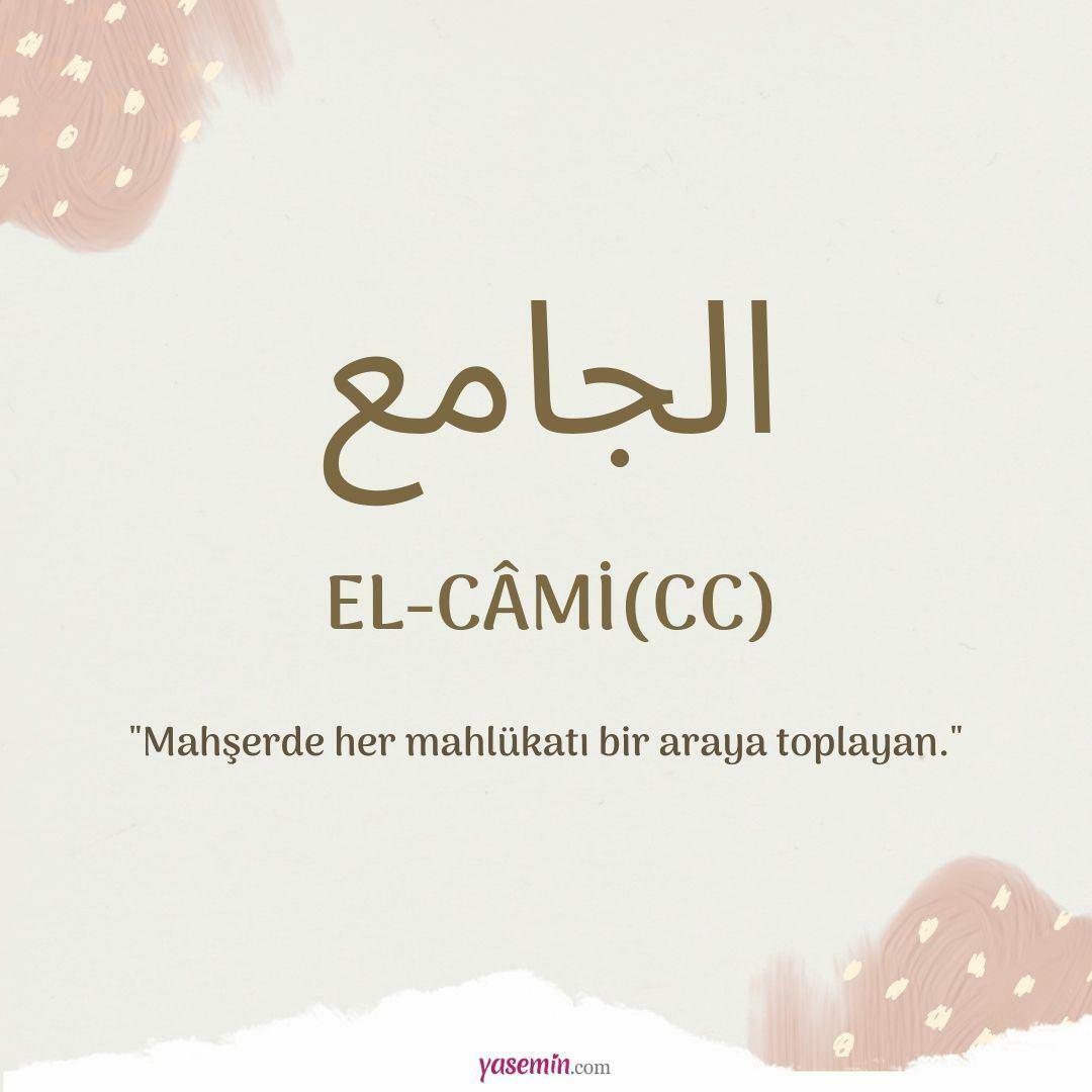 Hva betyr Al-Cami (c.c)?