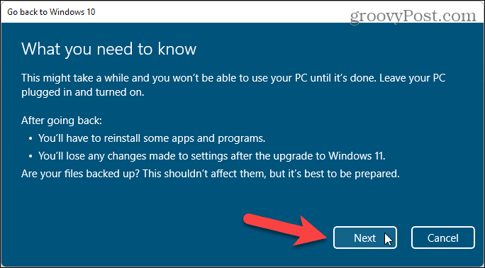 Hva du trenger å vite om å rulle tilbake fra Windows 11 til Windows 10