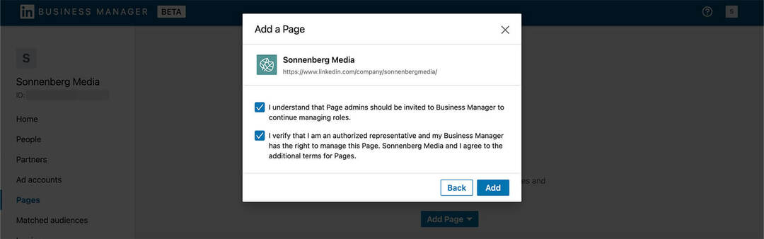 how-to-komme-started-linkedin-business-manager-link-pages-add-company-name-step-7