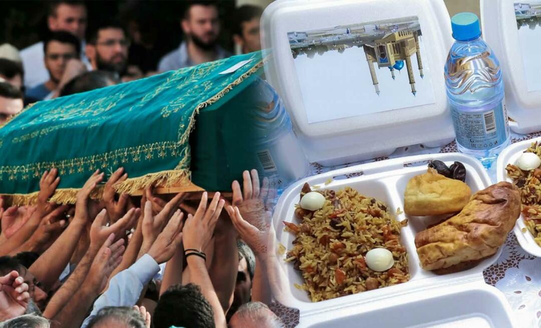 Er det lov å dele ut mat etter en død person? Må begravelseseieren gi mat i islam?