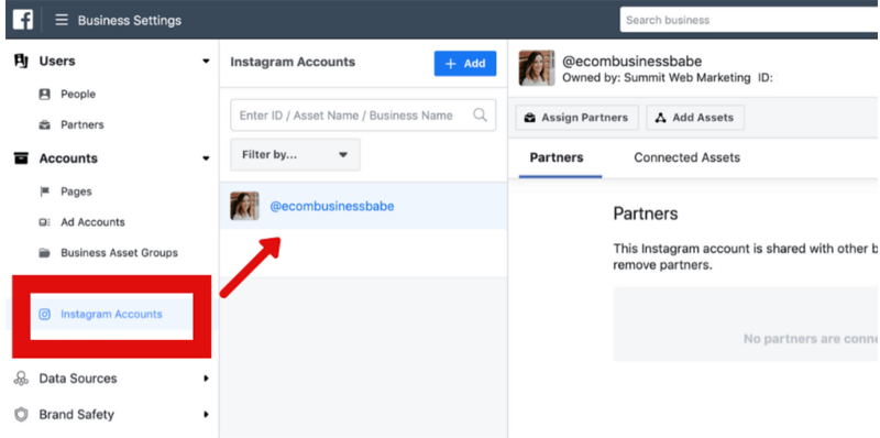 hvordan du fjerner Instagram-kontoen fra Facebook Business Manager
