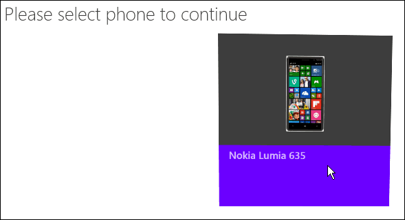 Gjenopprett Windows Phone