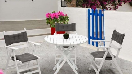 Stilige og komfortable stolmodeller for hager og terrasser