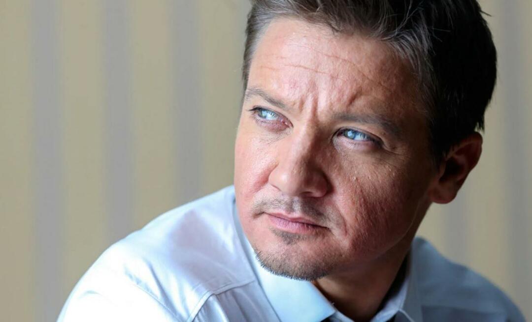 Jeremy Renner, som nesten døde etter å ha blitt overkjørt av en snøplog, snakket for første gang!