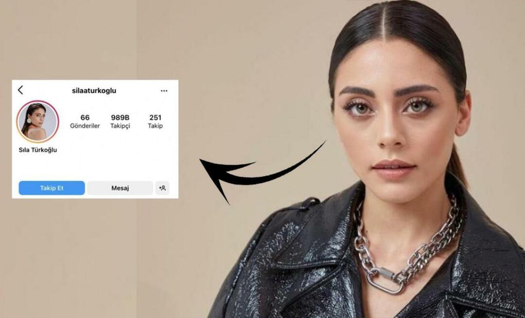 Sıla Türkoğlus test! Han søker på Instagram, men på en eller annen måte...