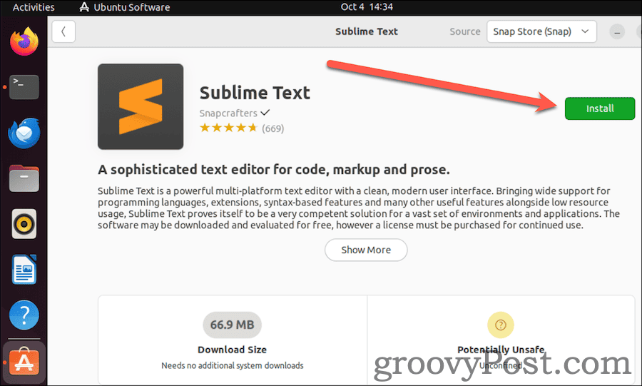 Installer Sublime Text på Ubuntu